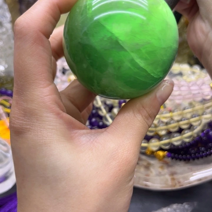 水晶珠宝半成品未镶嵌摆件