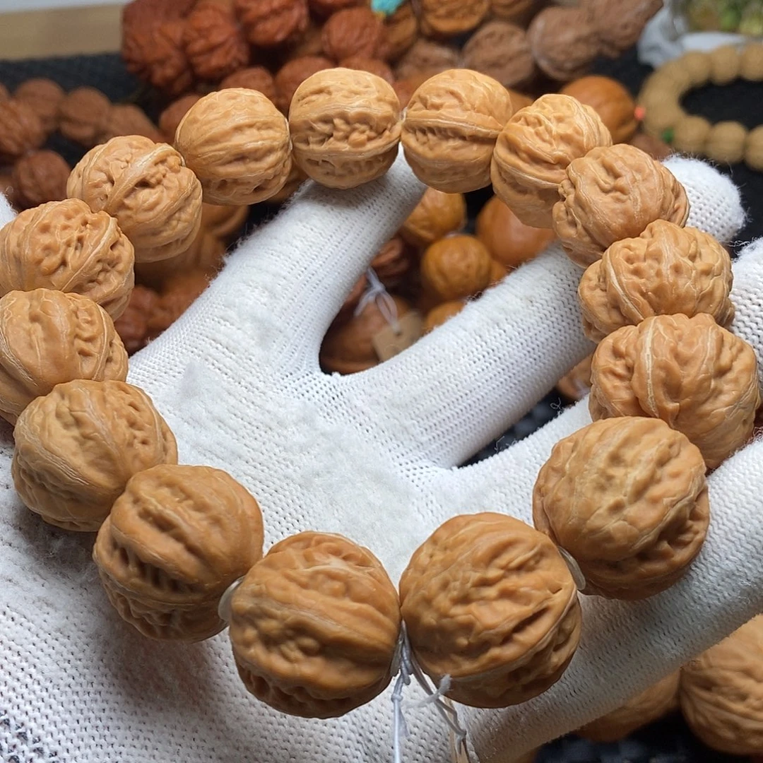 核桃手串/手链白茬八棱手串