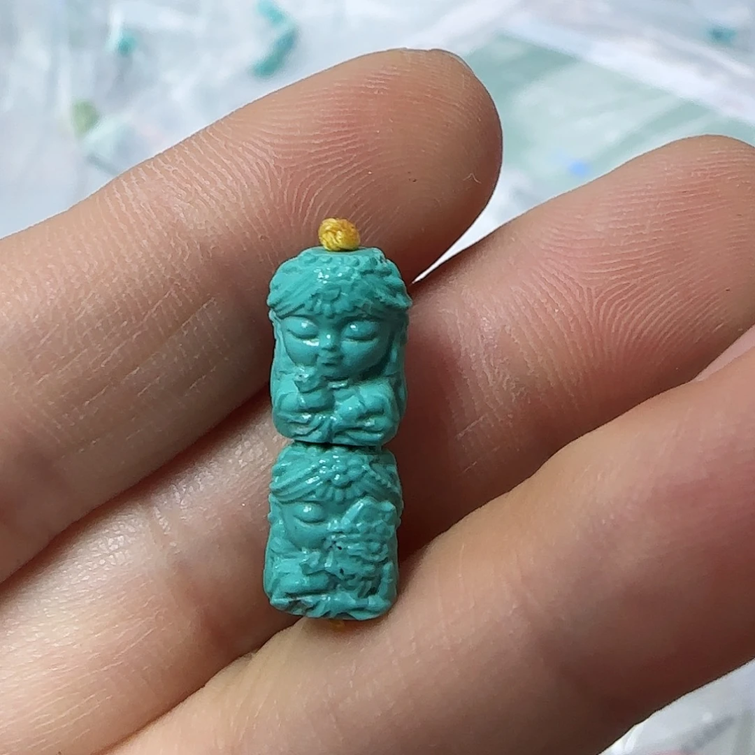 绿松石珠宝半成品未镶嵌