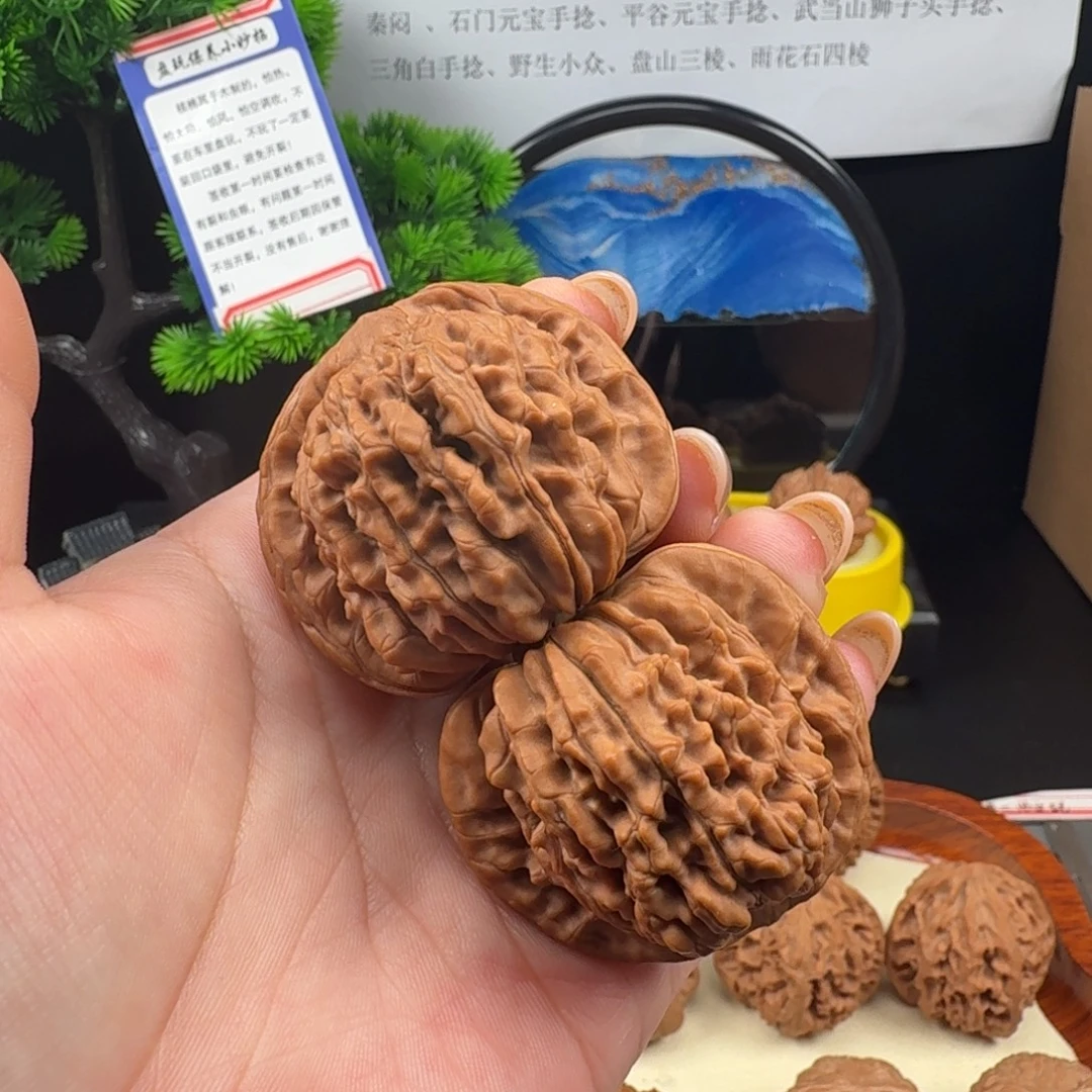 吊坠文玩核桃全品四座楼45