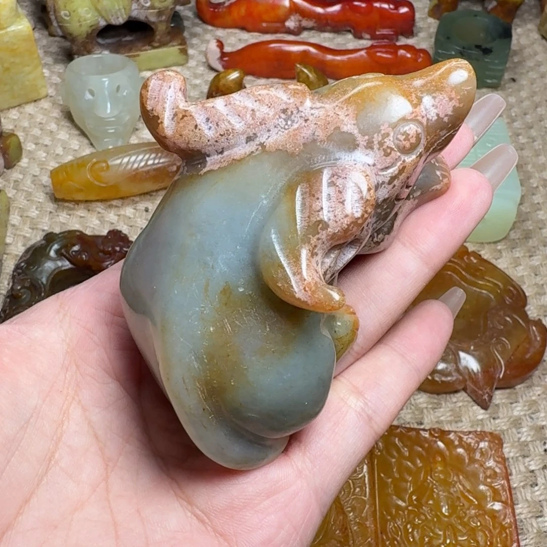 白玉菩提吊坠挂件