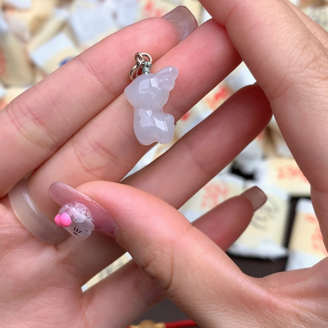 【闪购商品】翡翠挂件银S925镶嵌一