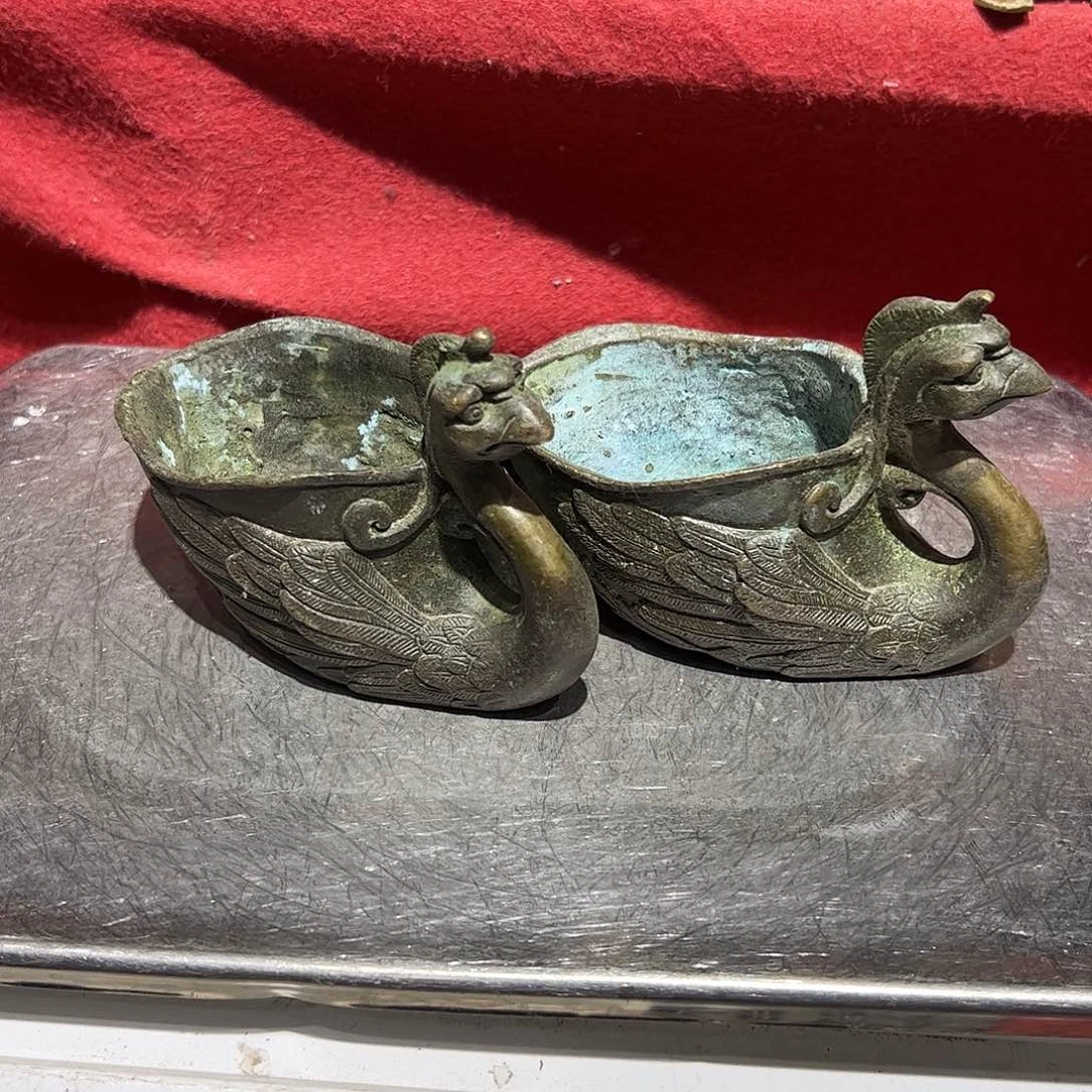 微瑕疵黄铜摆件工艺品