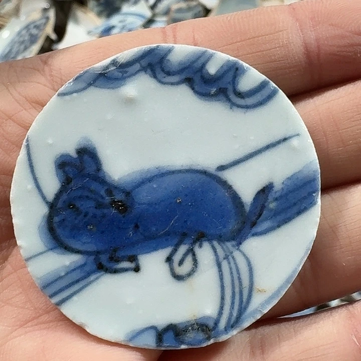 瓷片瓷片标本，顺丰包邮