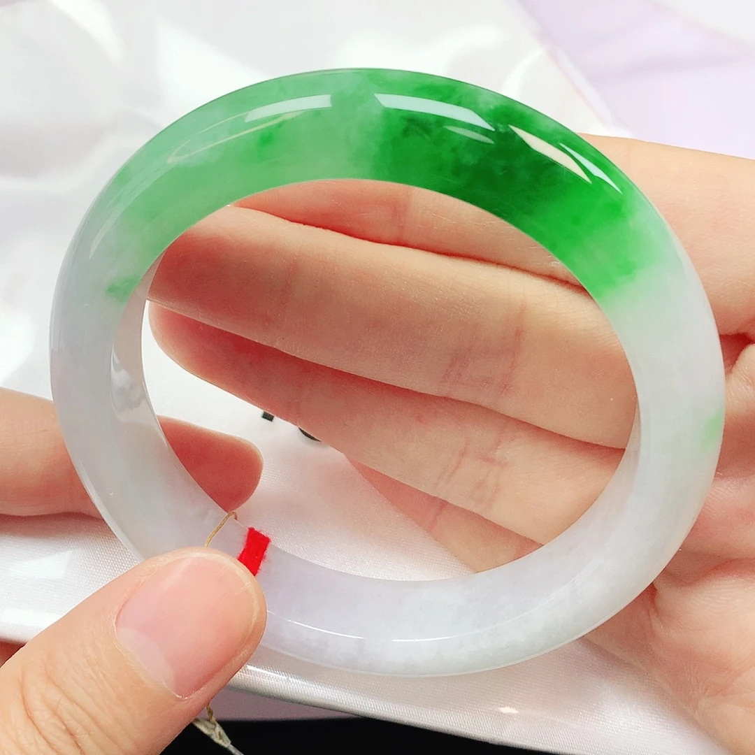 未镶嵌手镯翡翠抖音18