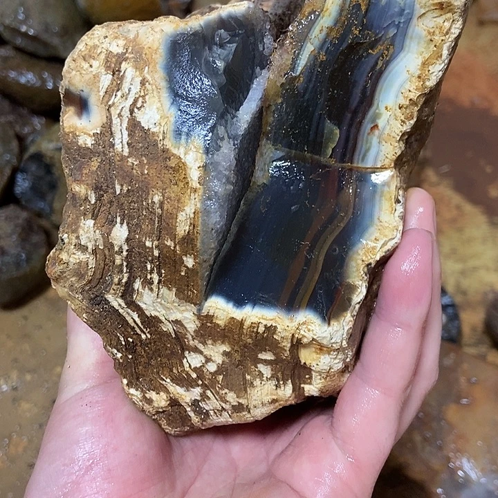 蓝***颜定制玛瑙玛瑙手镯