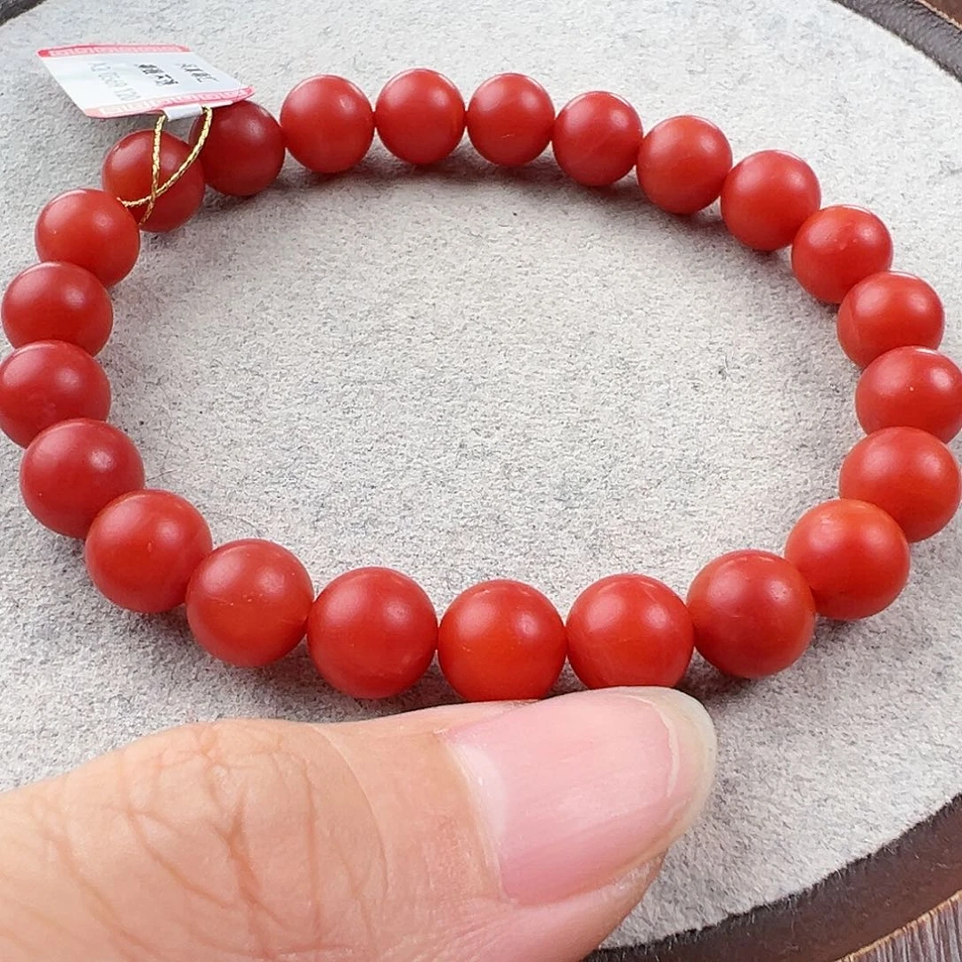 南红玛瑙手串未镶嵌