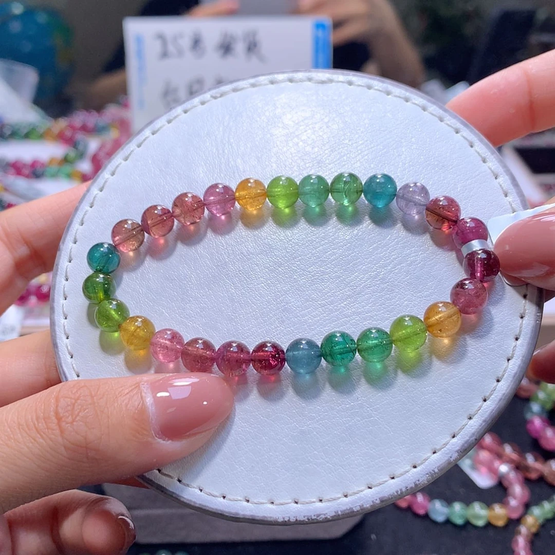 【闪购商品】未镶嵌手串碧玺7.1m