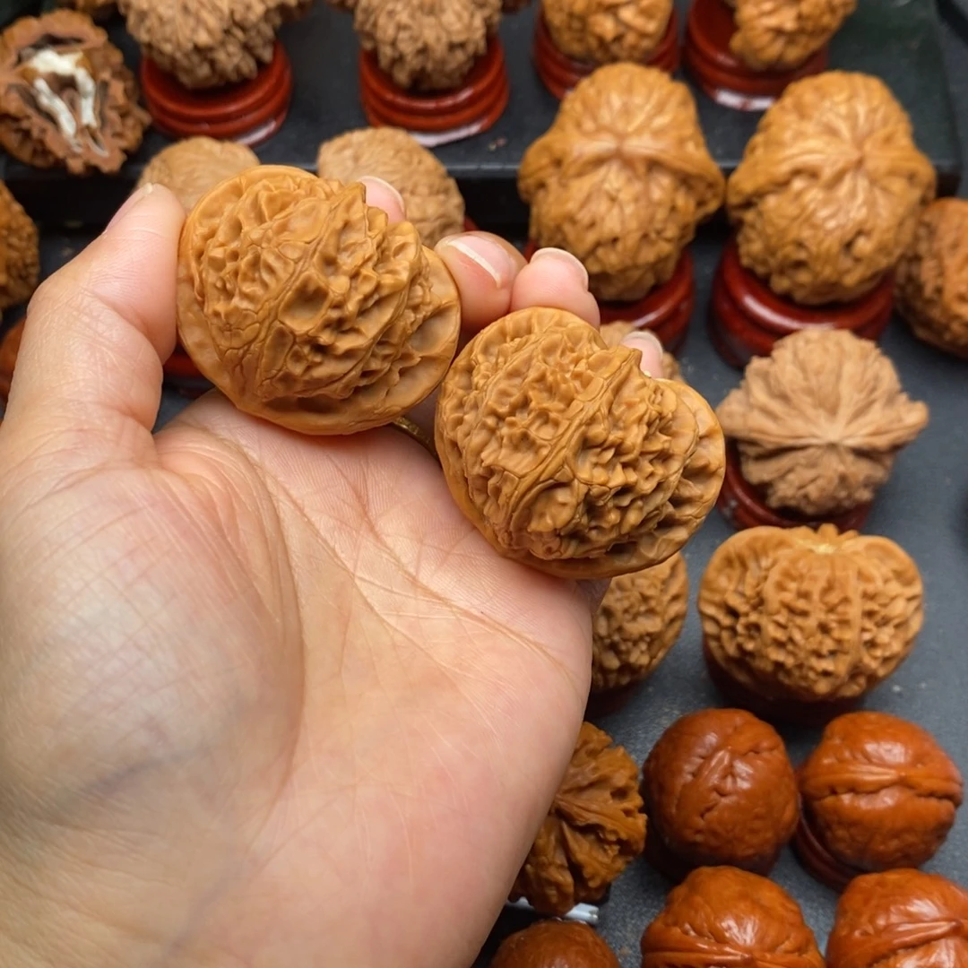 文玩核桃把件42宫灯