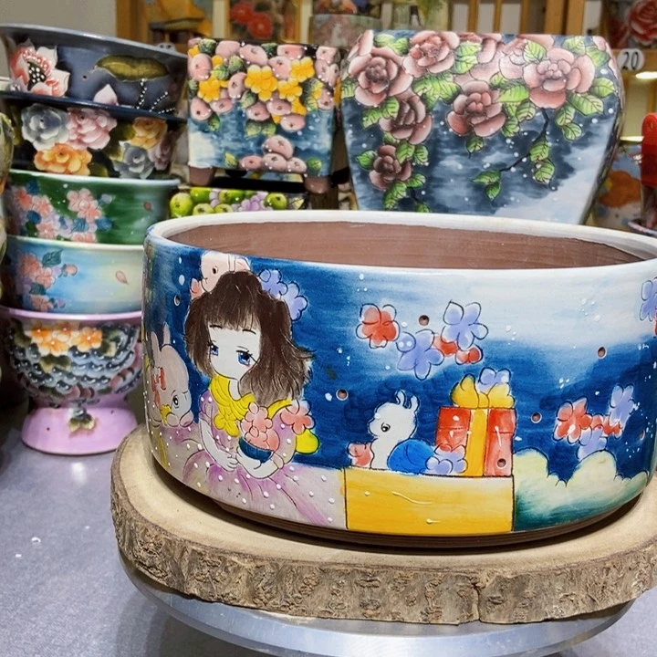 景德镇艺术手绘作品