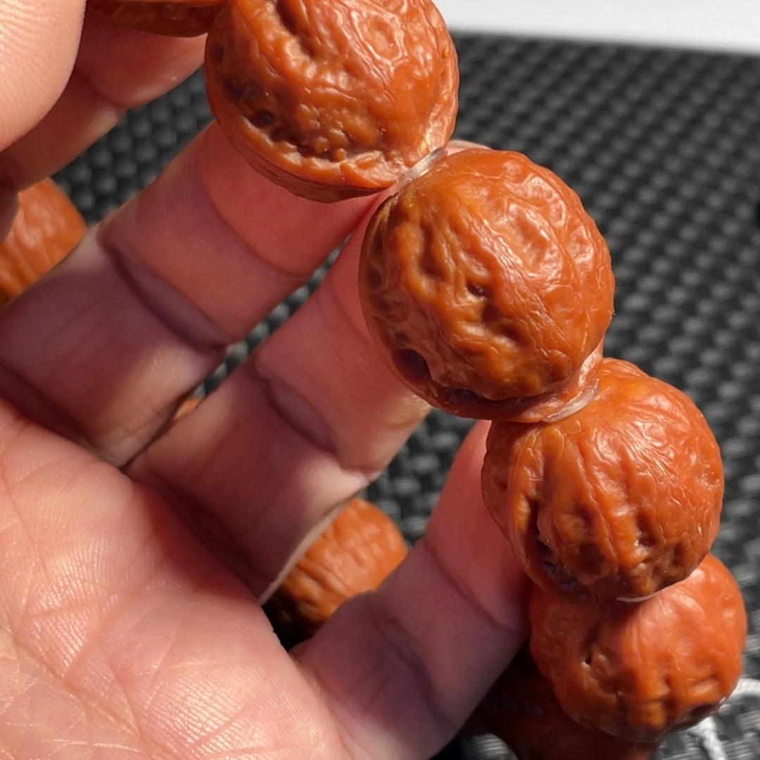 文玩核桃手串三角金蟾21