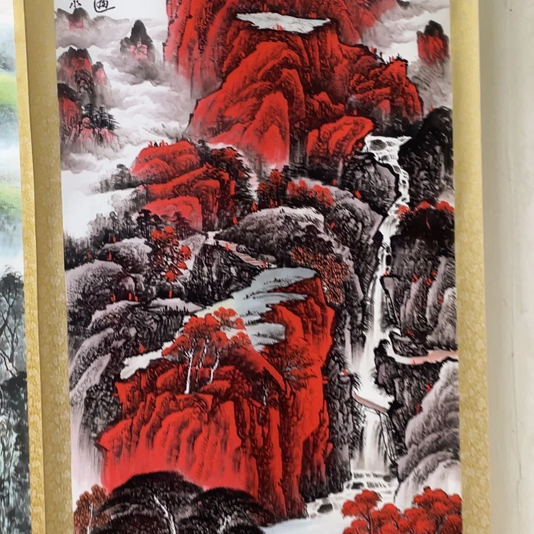 国画老师手笔手绘作品y