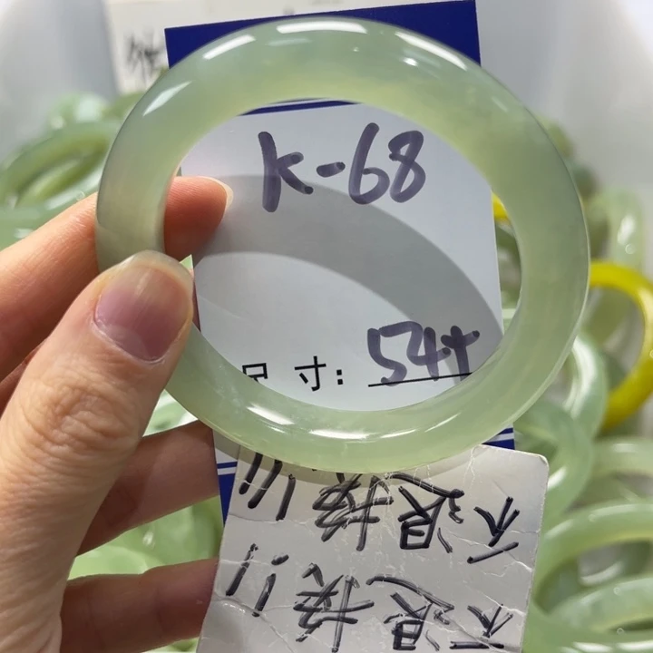 岫玉未镶嵌手镯手镯