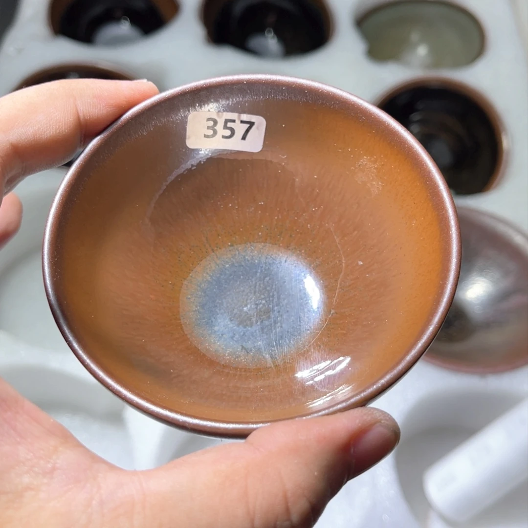 茶盏原矿原釉柴烧建盏