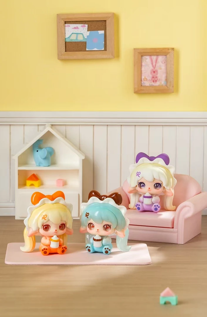 【已安代拆】Ruby哈喽小兔系列MINI潮玩萌粒摆件礼物