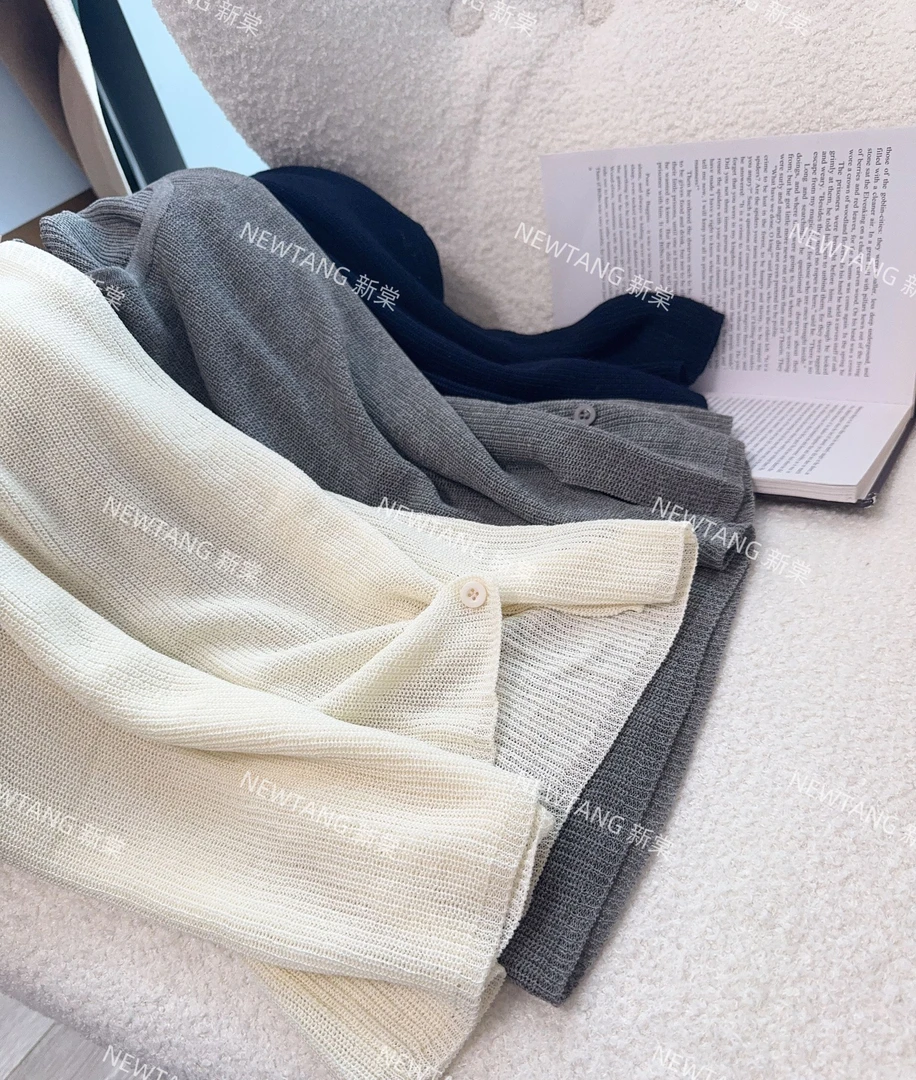 【蓝莓专属】329夏季新款背心女百搭显瘦高级设计款针织背心无袖