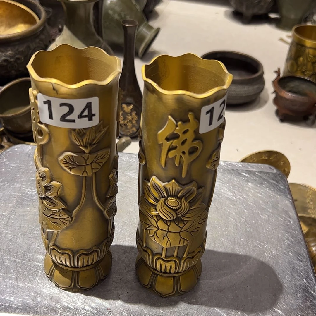 知****4微瑕疵黄铜摆件工艺品