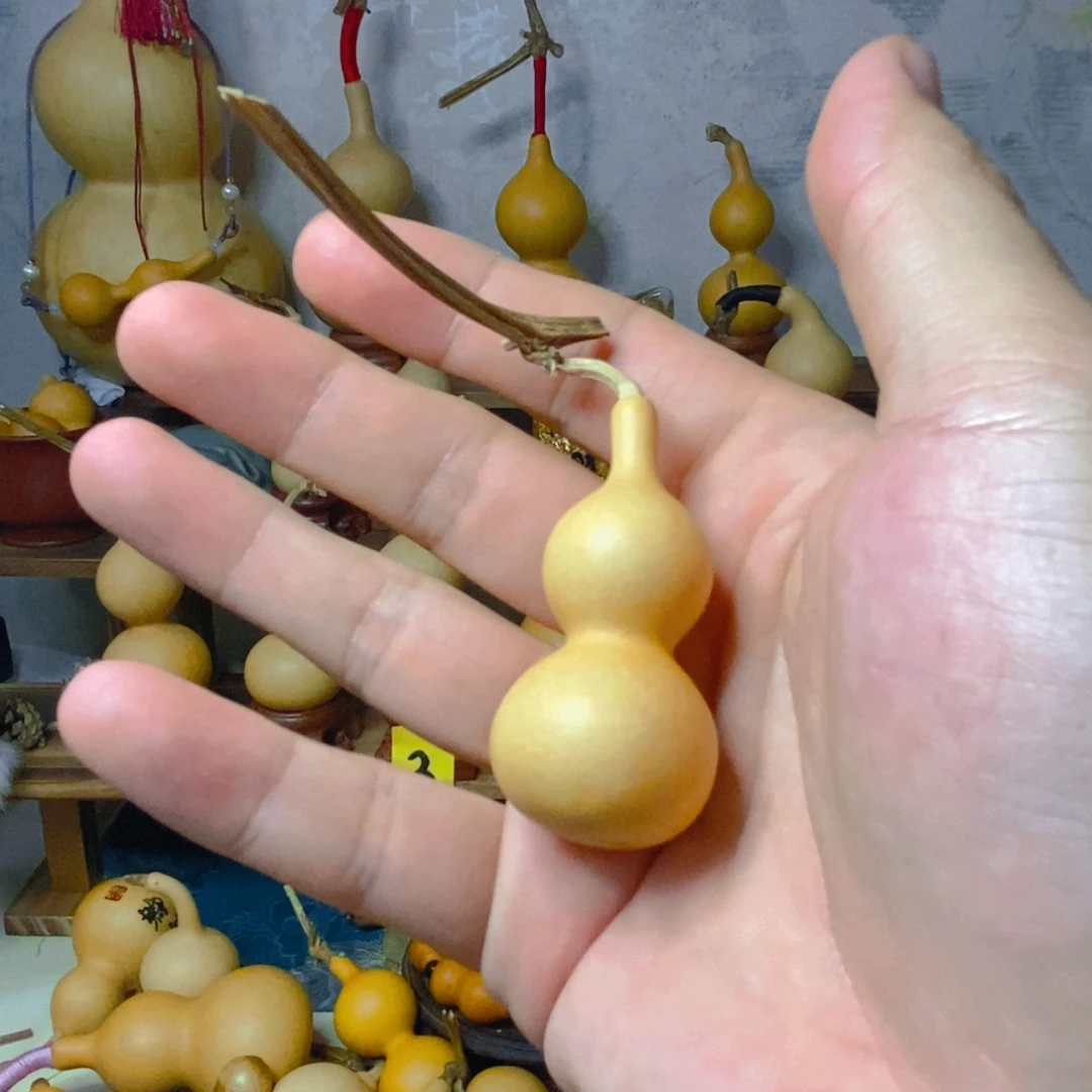 葫芦天然小葫芦文玩手把件