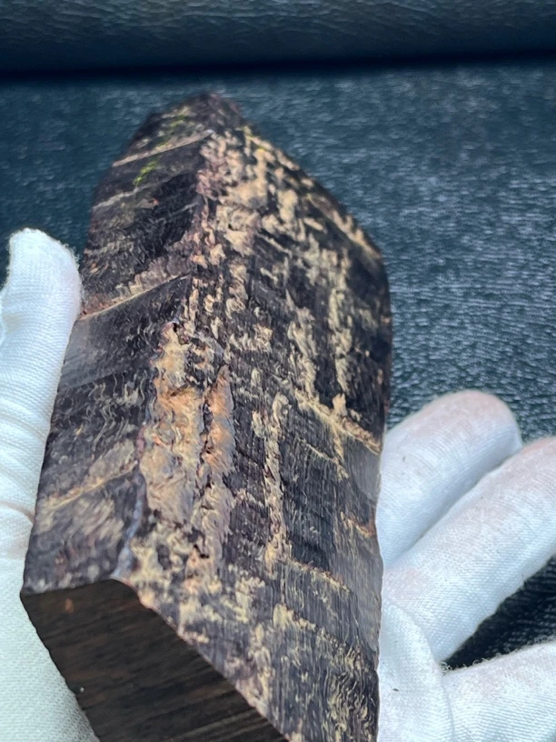 印度小叶紫檀老琴料水波 黑飘红尼料 老皮沙料精品回流琴料紫黑皮