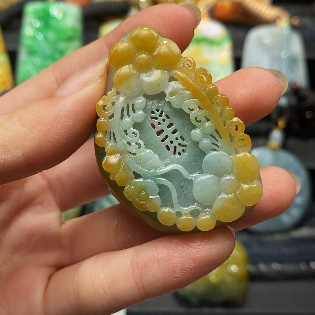 定制翡翠未镶嵌翡翠A货一物一证