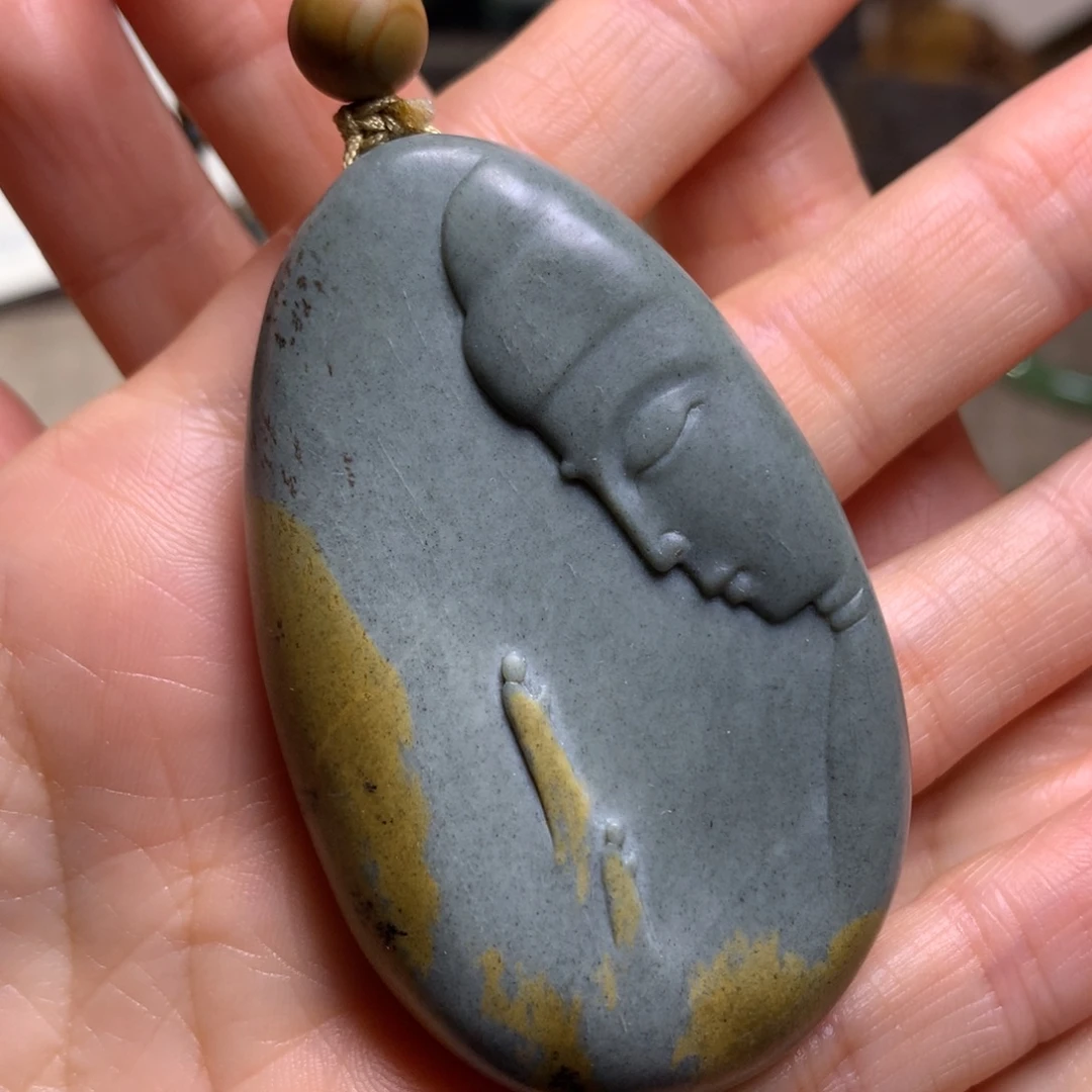 岫岩河磨玉（透闪石质玉）未镶嵌挂件