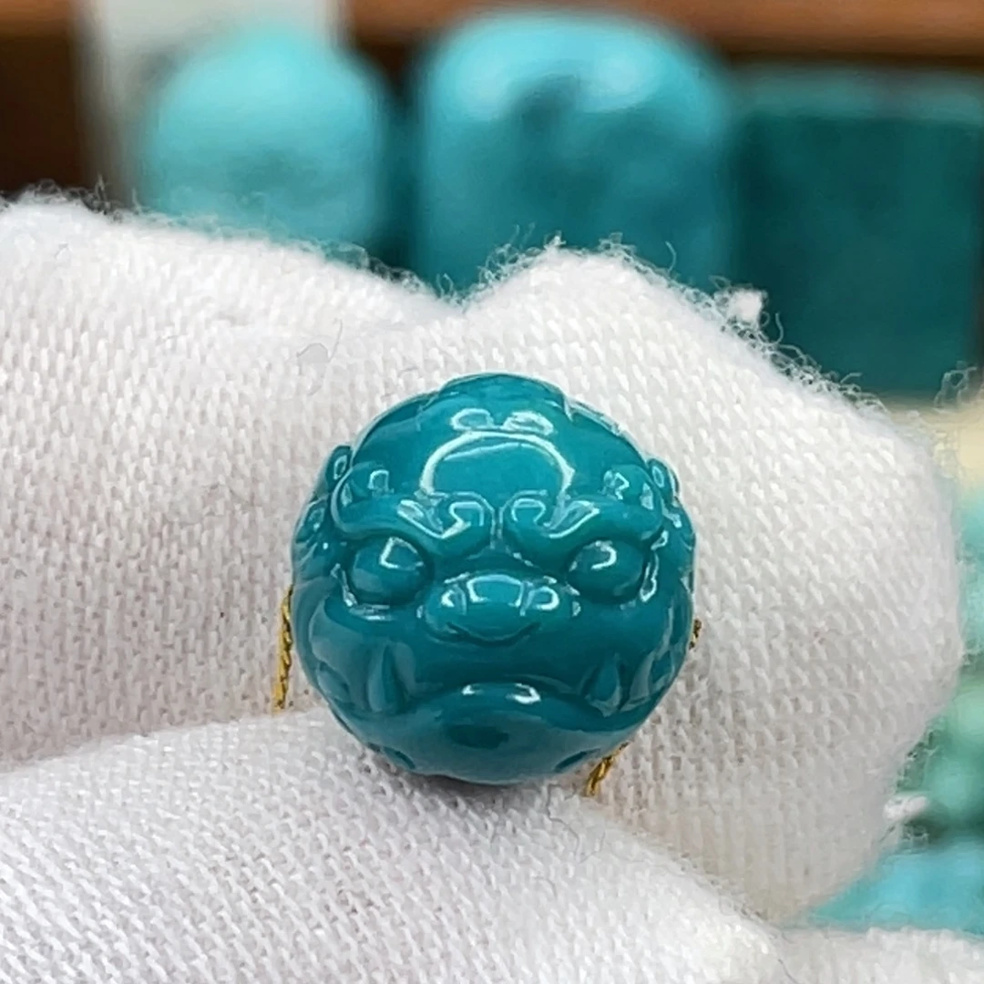 绿松石未镶嵌挂件