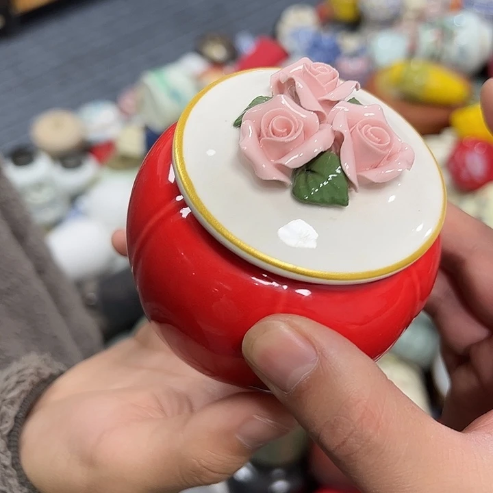 茶叶罐陶瓷家用储物罐瑕疵福利品介意勿拍