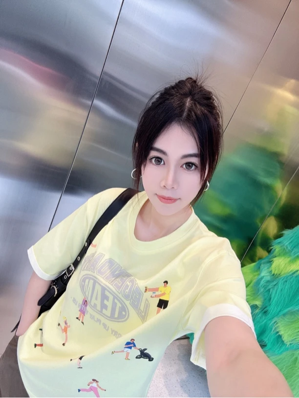 个性小人休闲短袖T