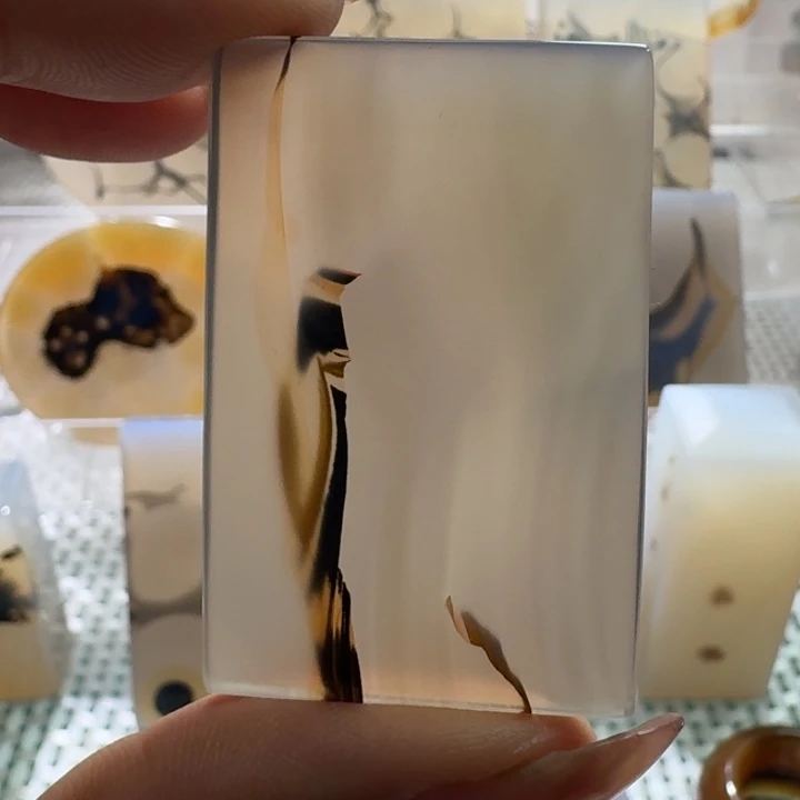 玛瑙/玉髓未镶嵌项链