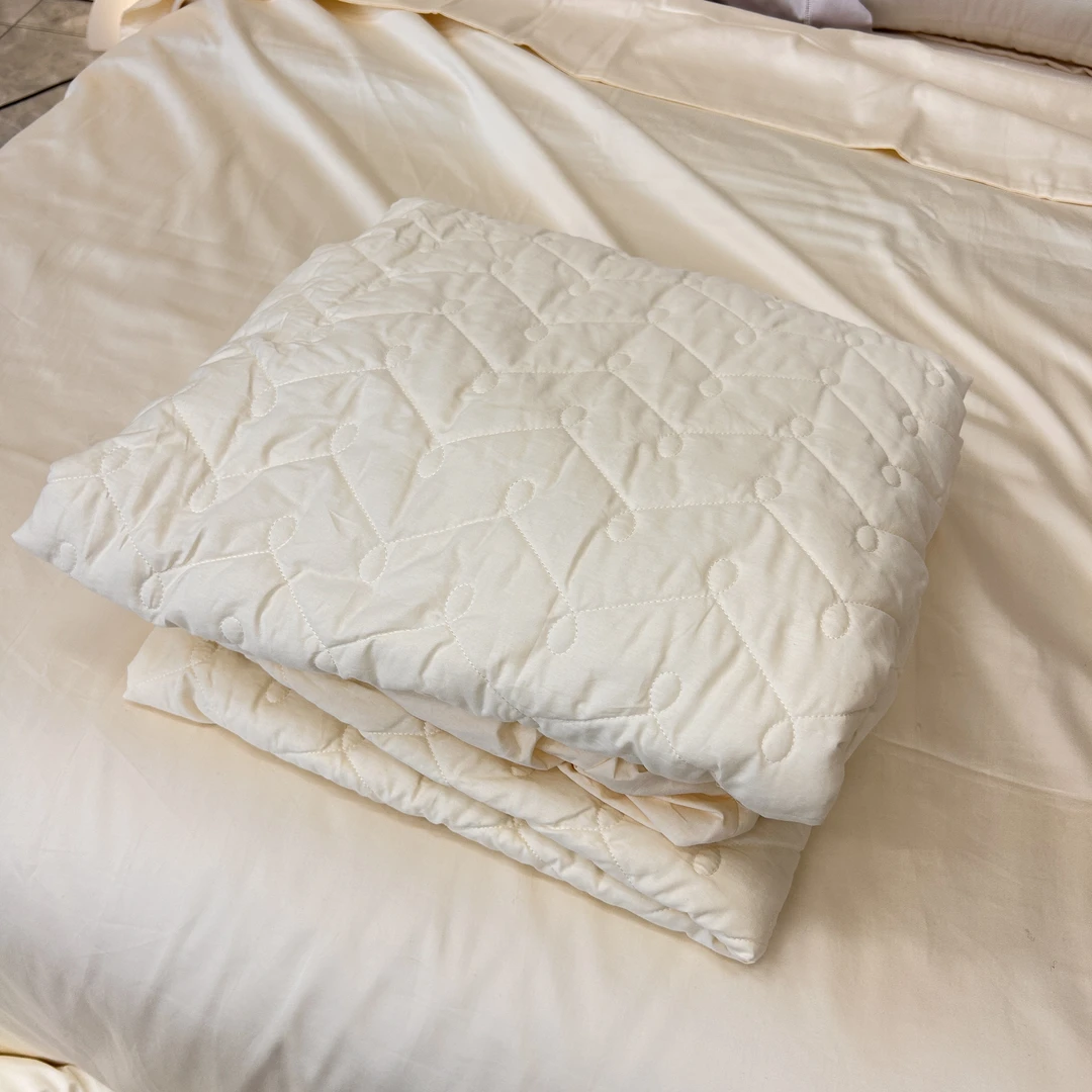 【全棉夹棉单床笠】高支棉纯棉简约纯色高级小众