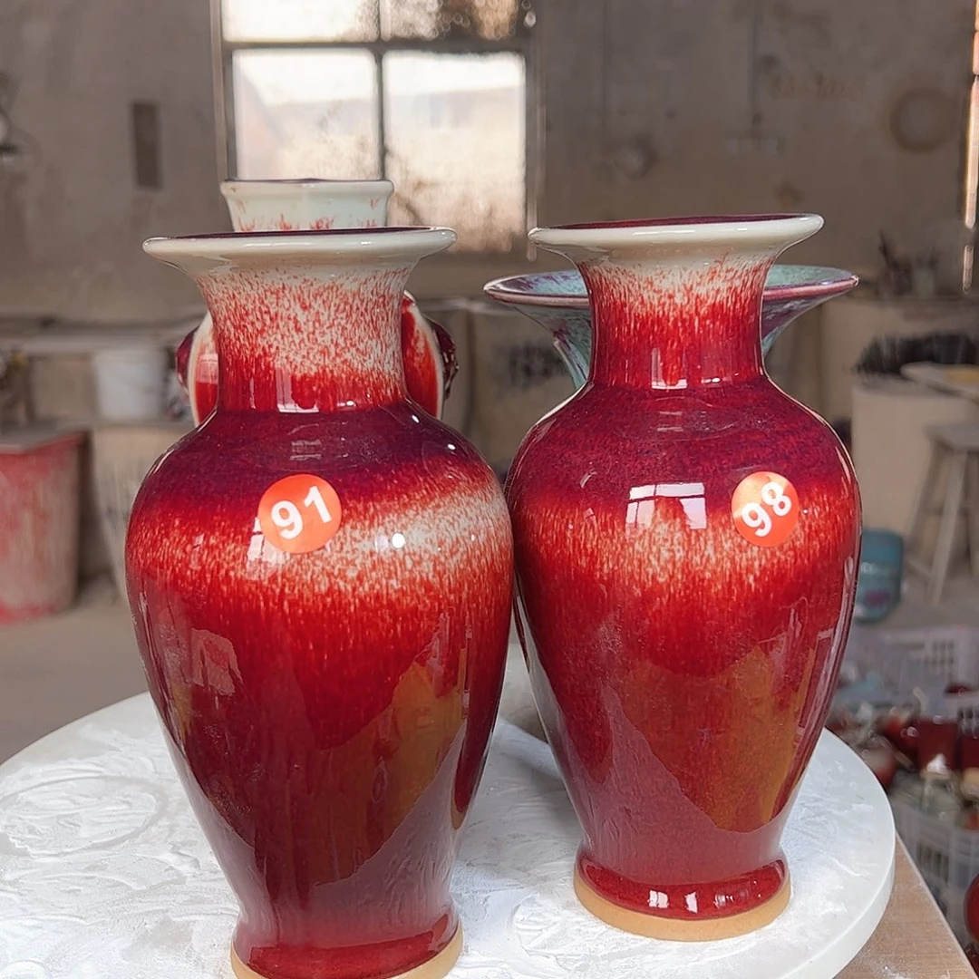 摆件喵*派郑家钧窑摆件