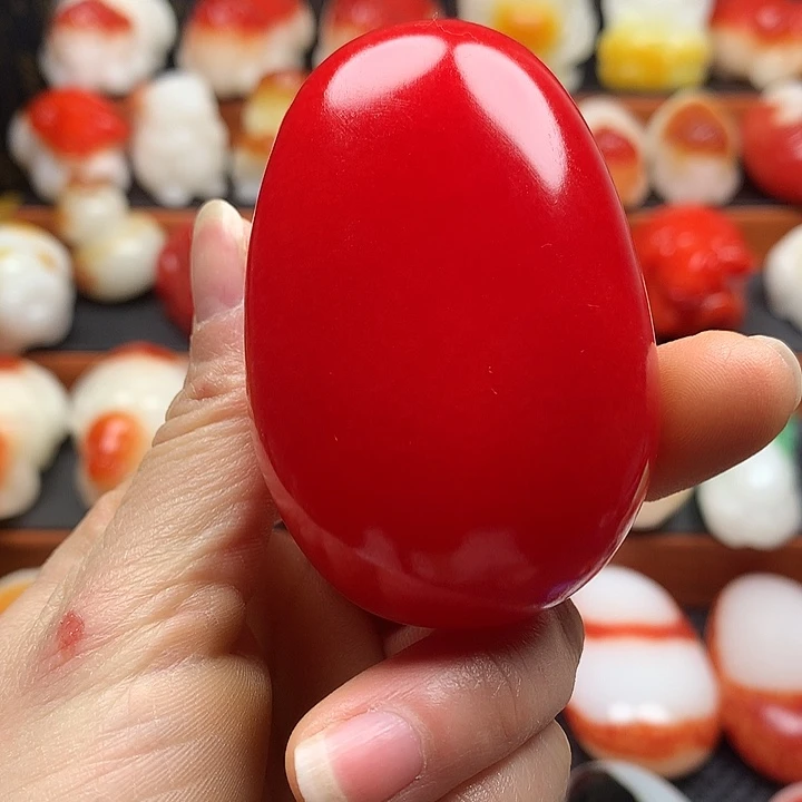 完全开放新疆戈壁五彩彩石