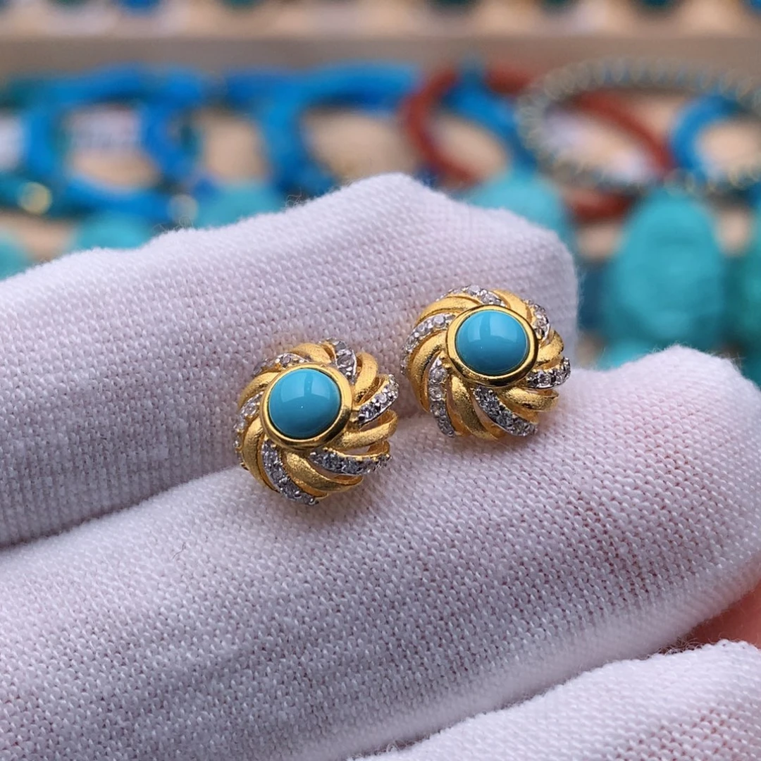 绿松石未镶嵌珠宝奇石