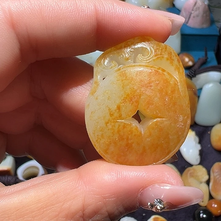 和田玉未镶嵌吊坠(不含链)