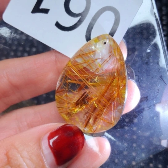 发晶颈饰未镶嵌开*?