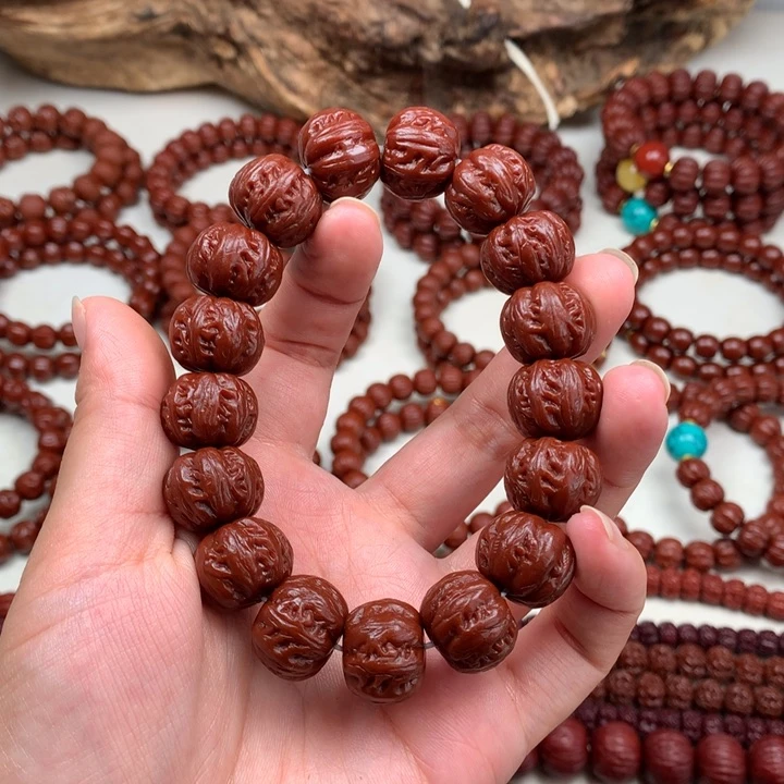 猴头核桃手串八棱17