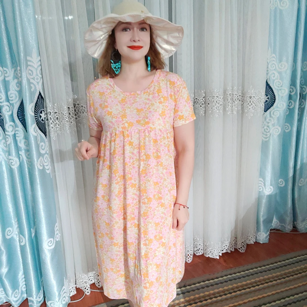 舒适好看凉爽睡衣裙子