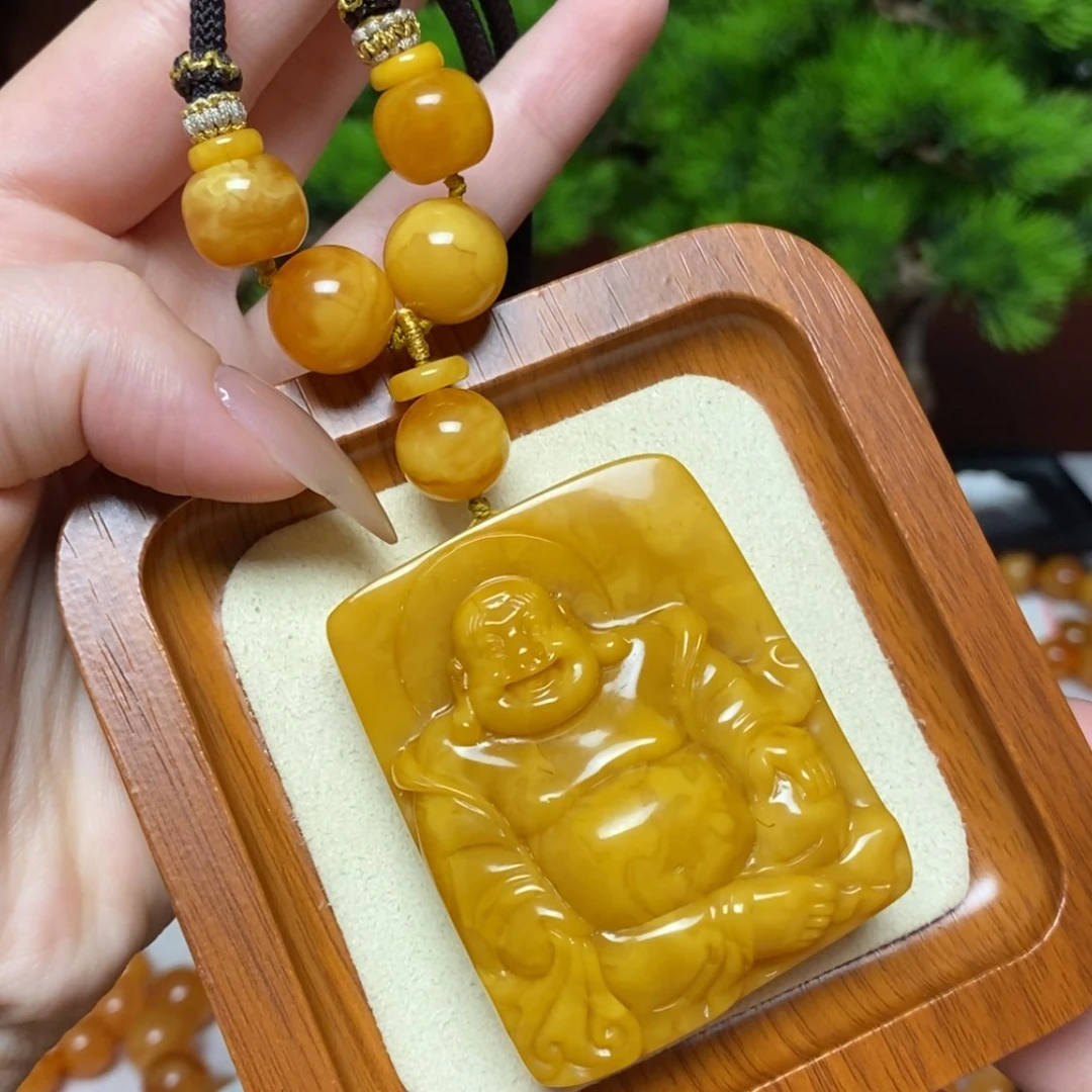 【闪购商品】未镶嵌颈饰蜜蜡项链