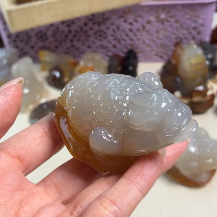玛瑙/玉髓未镶嵌吊坠(不含链)