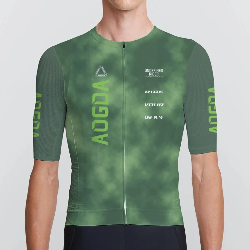 AOGDA新款夏季男女款短袖自行车骑行服速干舒适轻便修身PRO版