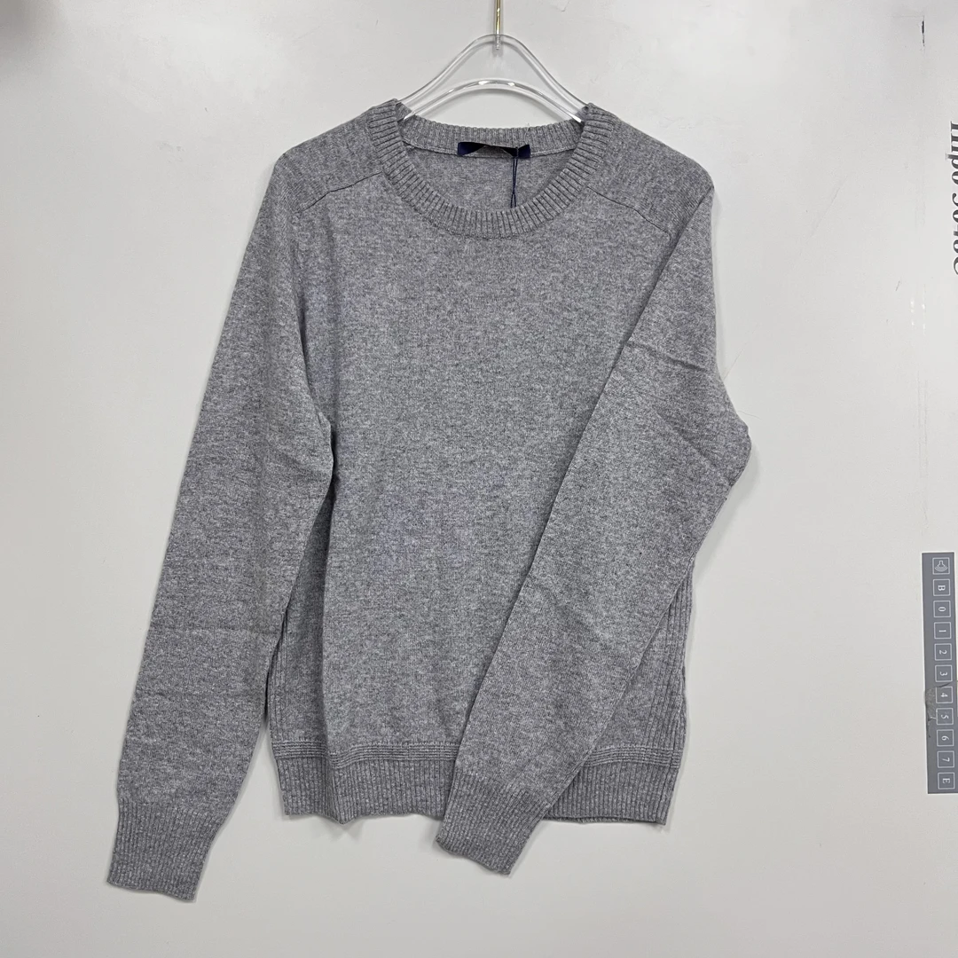 2512236路系易系圆领羊绒针织衫百搭休闲柔软舒适25秋冬新款