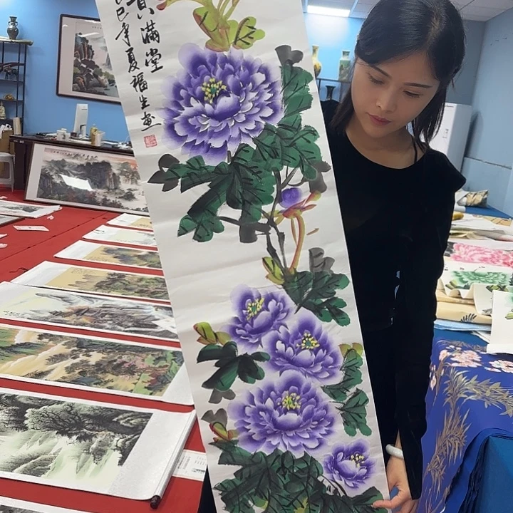 国画展示作品作品展示