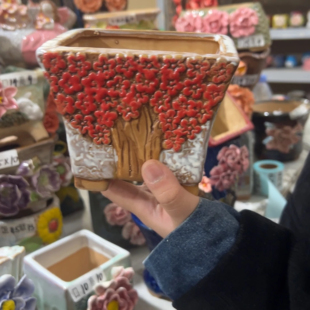 花盆，拍满20发货，退款拉黑