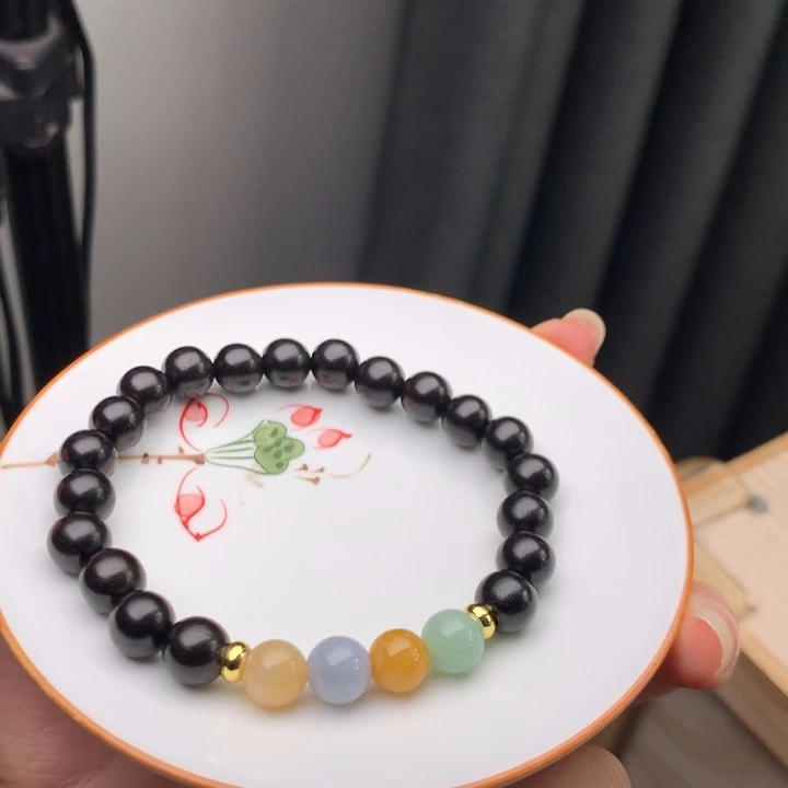 翡翠未镶嵌手链翡翠y1538 卡76