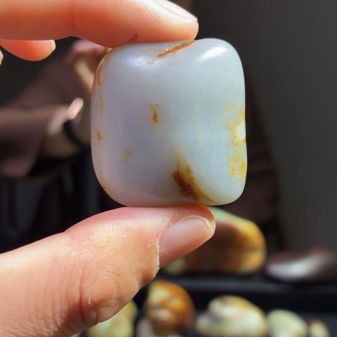 和田玉未镶嵌挂件30g