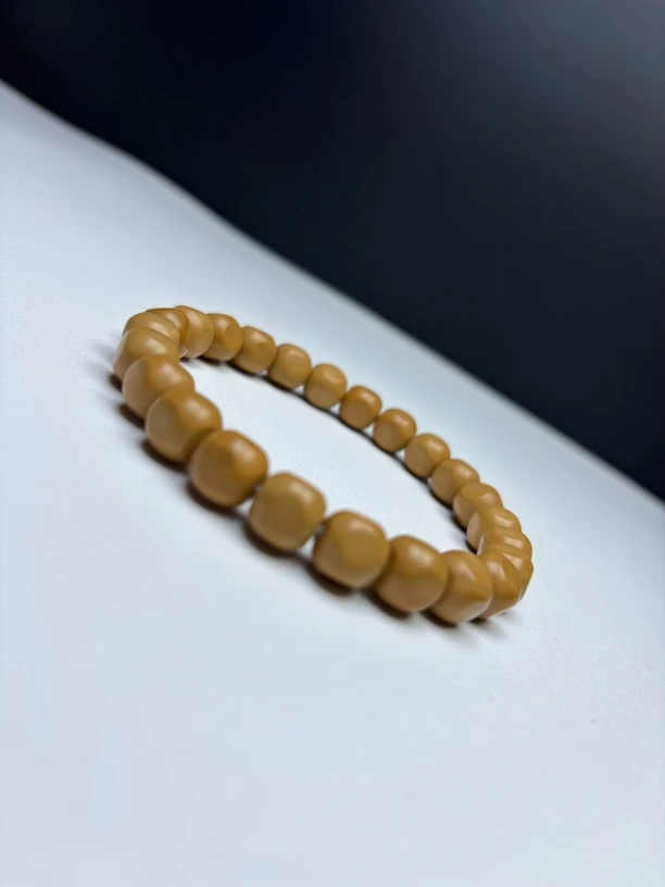 《梵修文玩》全品手工六方猴头手串