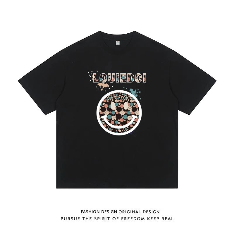 圆领体恤打底衫短袖t恤宽松男女半袖上衣夏季潮DT01-G311