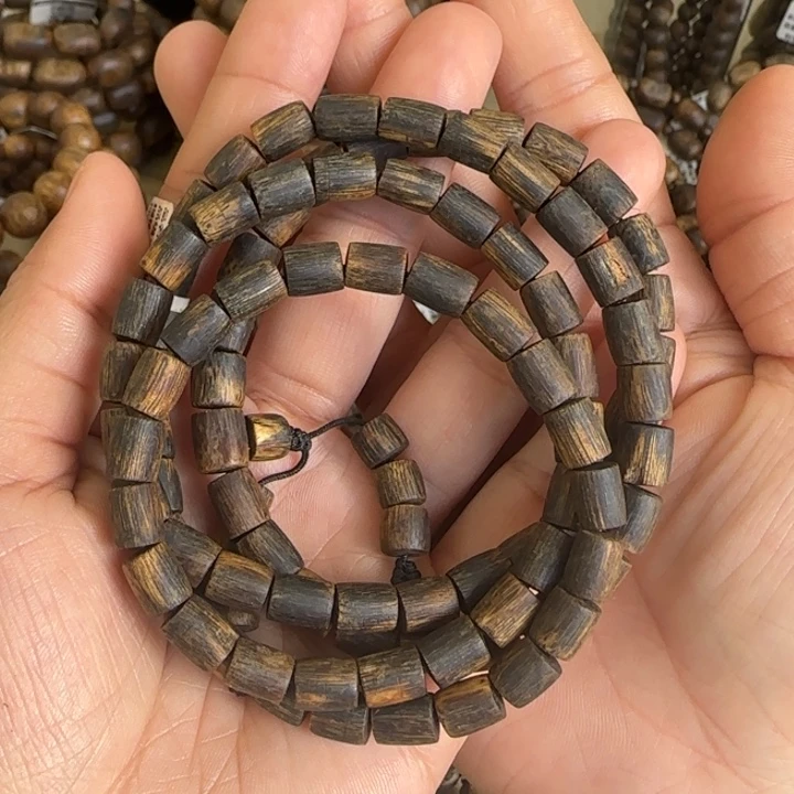 沉香手串沉水张勺子多样性发货一条卡6-27克