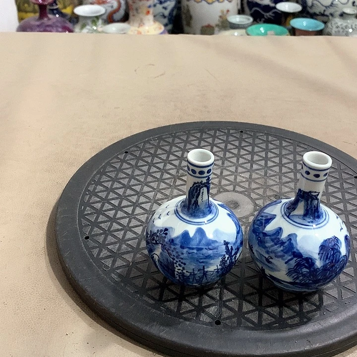 摆件陶博古架陶瓷摆件