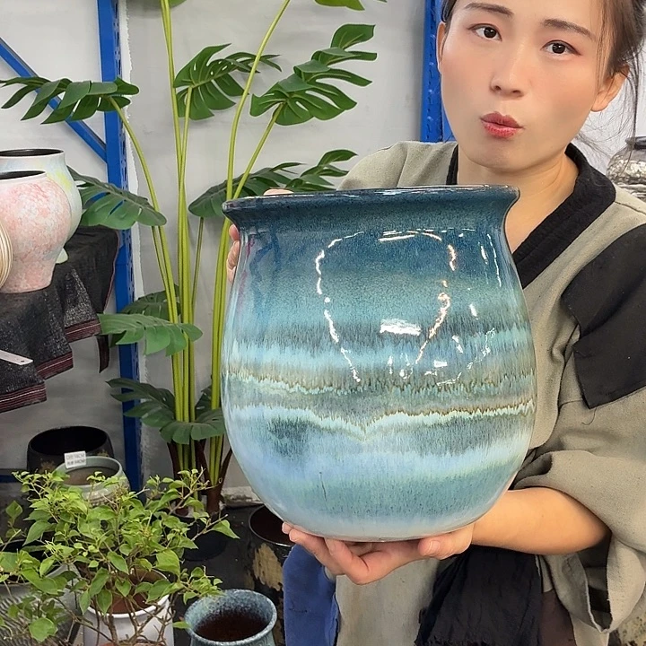 22+25 -粗陶花盆有孔